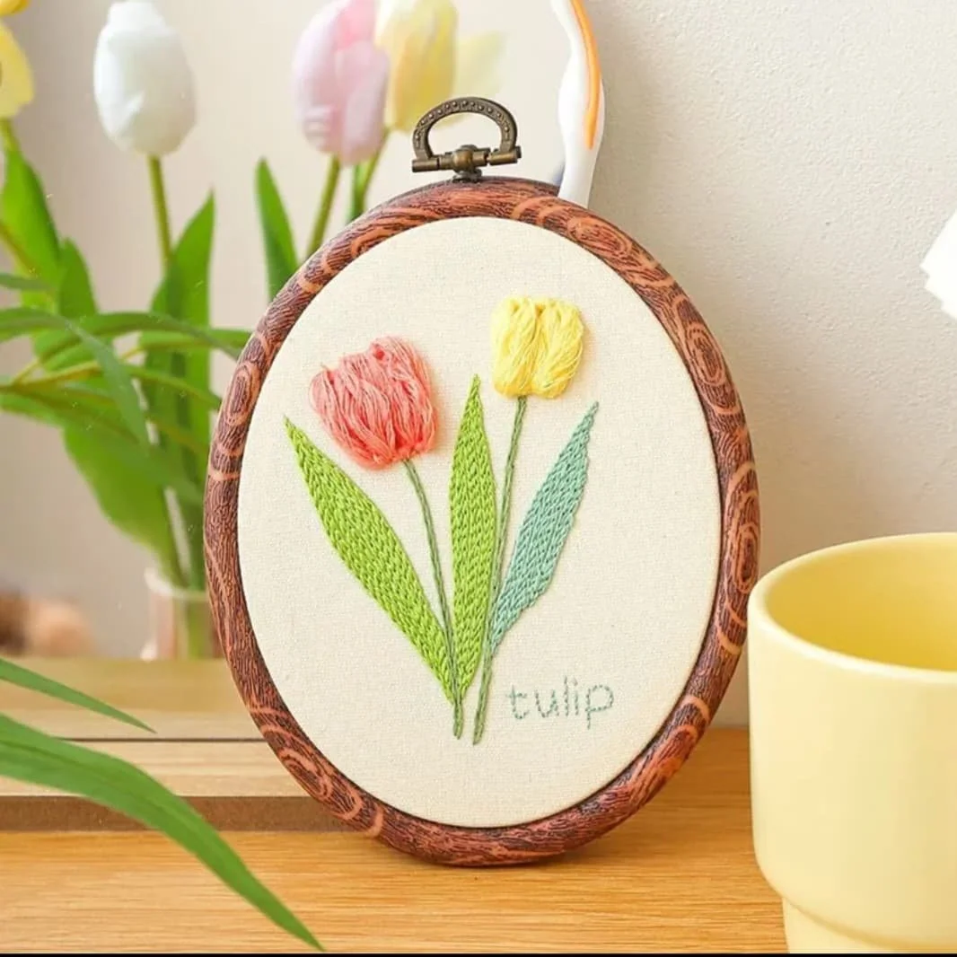 HD286 Oval embrodeiry ring Size :-19x14cm,23x17cm ,28x20cm 3 pcs set -290/- min qty 12 set