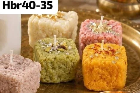 HBR40-35 Barfi mould Size-5x5cm Wight -58grm