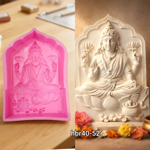 HBR40-52 Laxmi ji mould Weight-190 grm