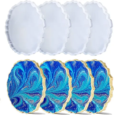 6inch agate round mould 15cm. 10mm depth