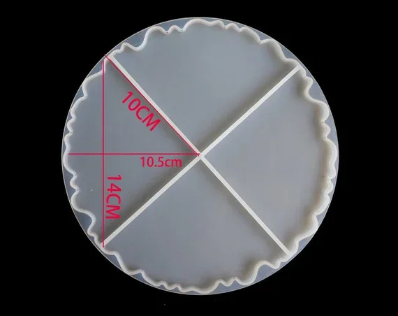 8inchs pizza coaster mould 4qwte min qty 12pcs