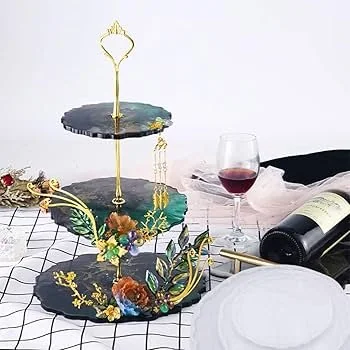 cake stand 3pcs set mould .25cm.19cm..14cm
