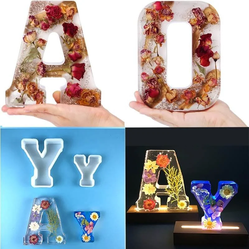 alphabet 4inch mould 22 pcs set 15mm depth 10 cm