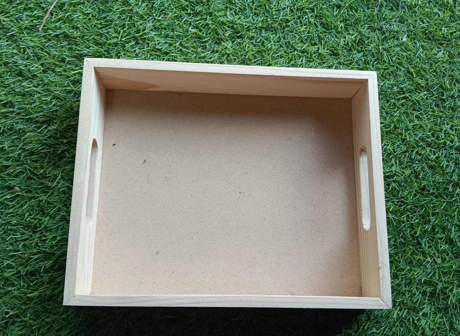 Wooden tray size 8x10x2
