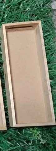 MDF Base Wooden tray / 4.5x12x2 wooden tary