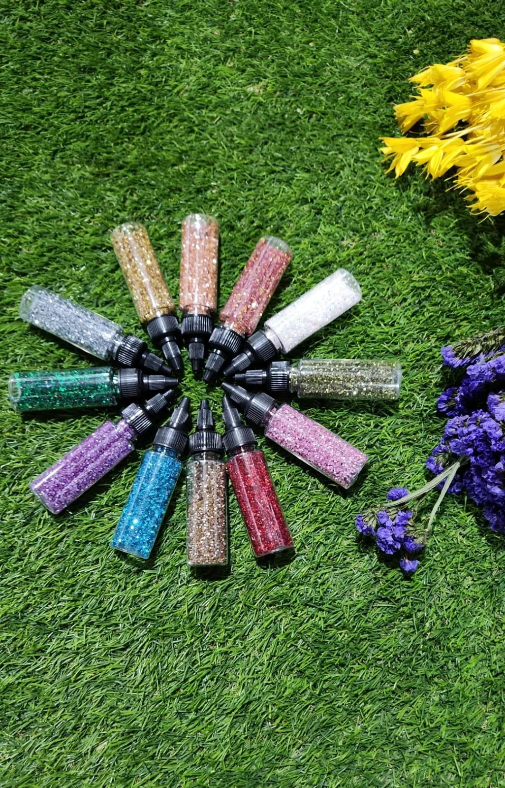 Round Glitters UJO/ Min.Qty-12 PKT