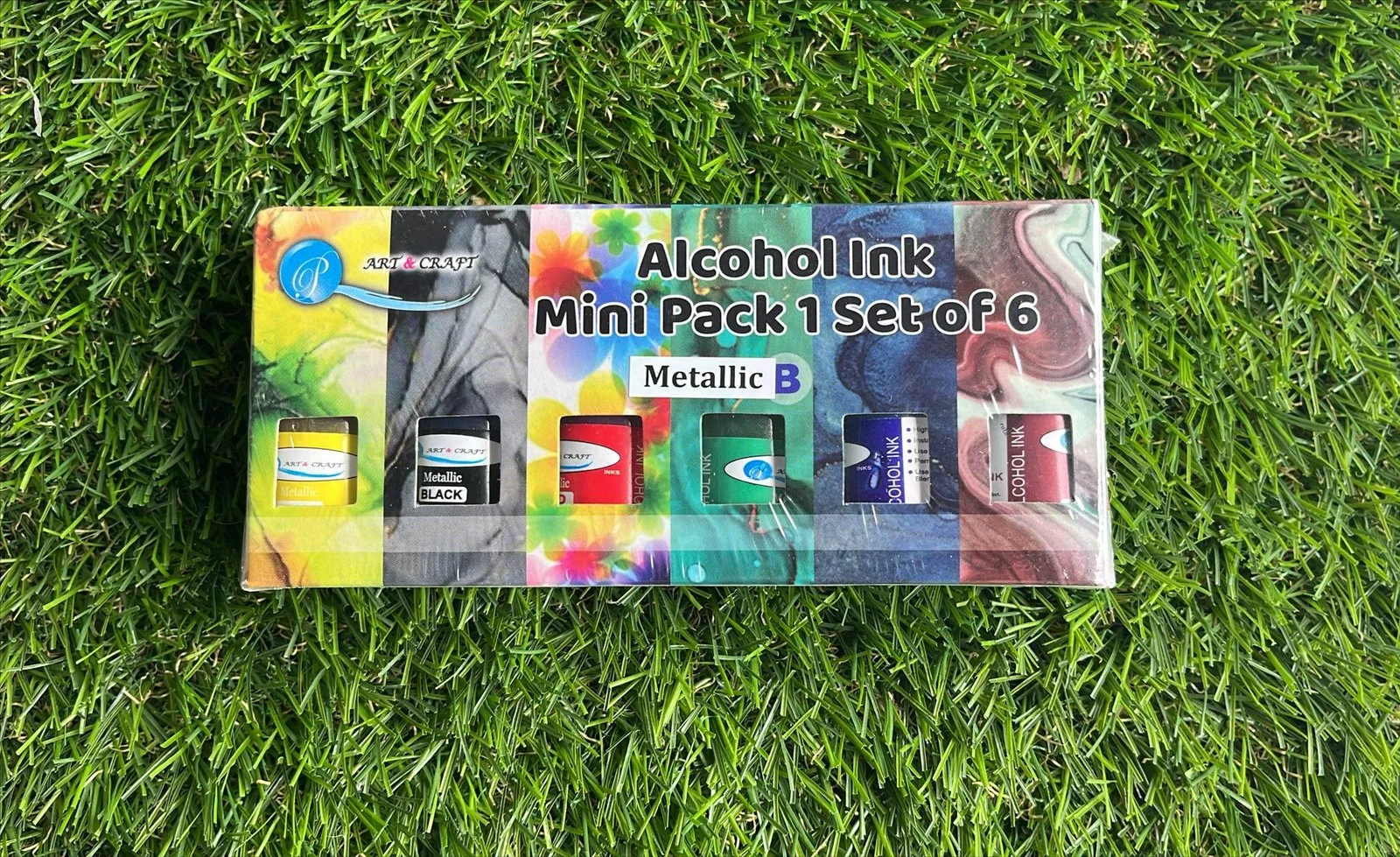Alcohol Metallic Ink Sto/Min.Qty-12 Pcs