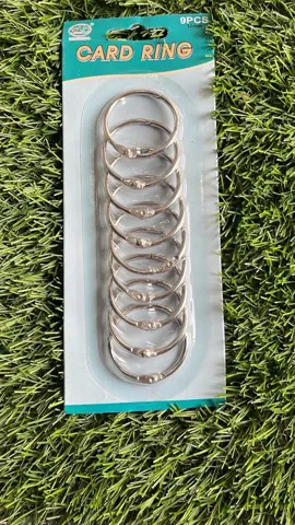Card Ring Silver