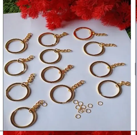 Keychain Ring Gold SILVER NA