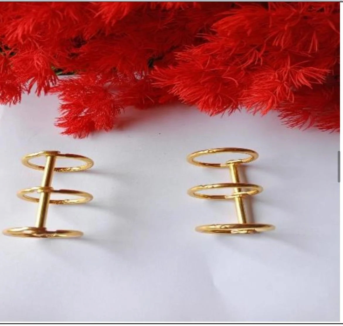 BookRing Te Gold / Min.Qty-12 Pcs