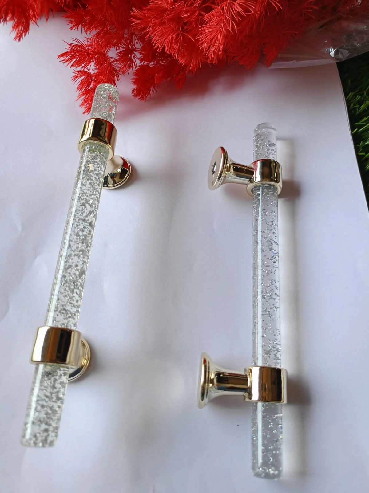 Transparent Silver SSo/ Min.Qty-12 Pcs