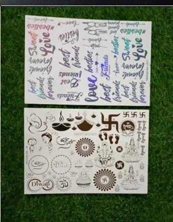 Holo Stickers/ Min.Qty-12Pcs