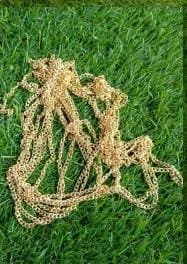 Gold Chain 5 MTR/ Min.Qty -12 Pcs