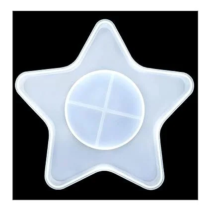 Star Tea Light Holder Silicone Mould /Min.Qty-12 Pcs .xpe
