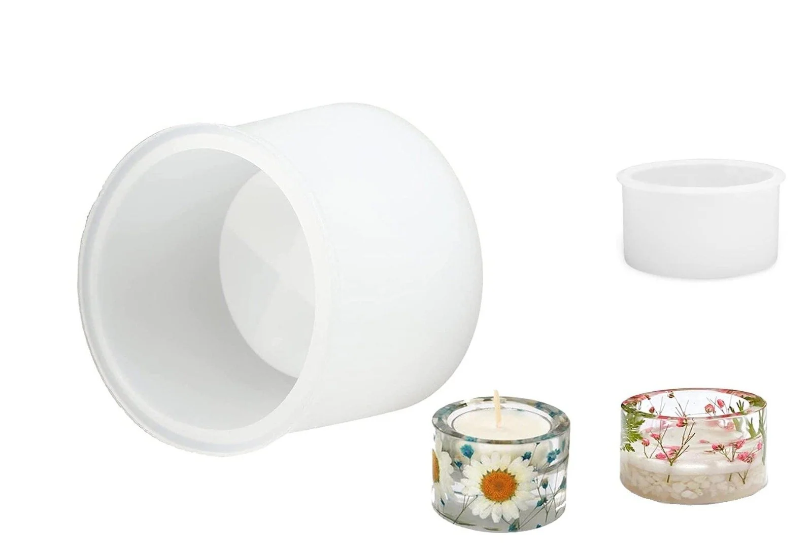 Pillar Candle small Mould/Min.Qty-12 Pcs.xpe