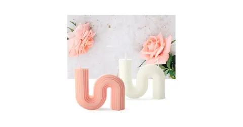 S Candle Mould /.xeo /Size-8.8*6