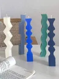 Zigzag Candle Mould/ Size-25cm