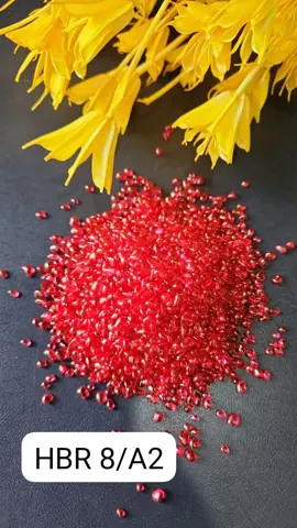 GLASS STONE RED