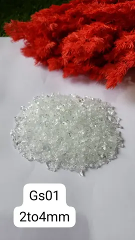 GLASS STONE WHITE 2 to 4mm 5KG