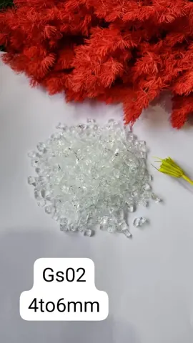 GLASS STONE WHITE 4 to 6mm 5KG