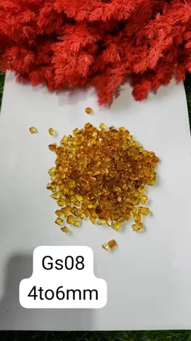 GLASS STONE BROWN 4 to 6mm 5K