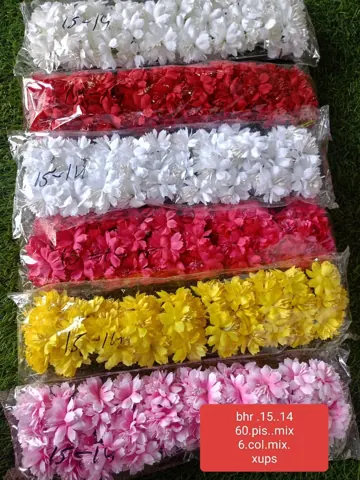 ARTIFICIAL FLOWERS 6.colr.mix 60.pis