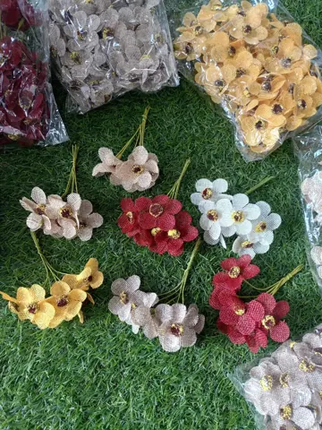 ARTIFICIAL FLOWERS 6.colr 60.pis