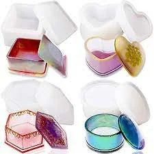 4 pcs gift box mould set min qty 12 set