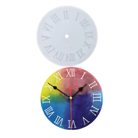 12inch clock mould 30x30cm