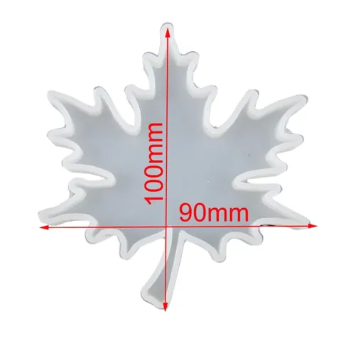 4inch leaf zigzag coaster mould