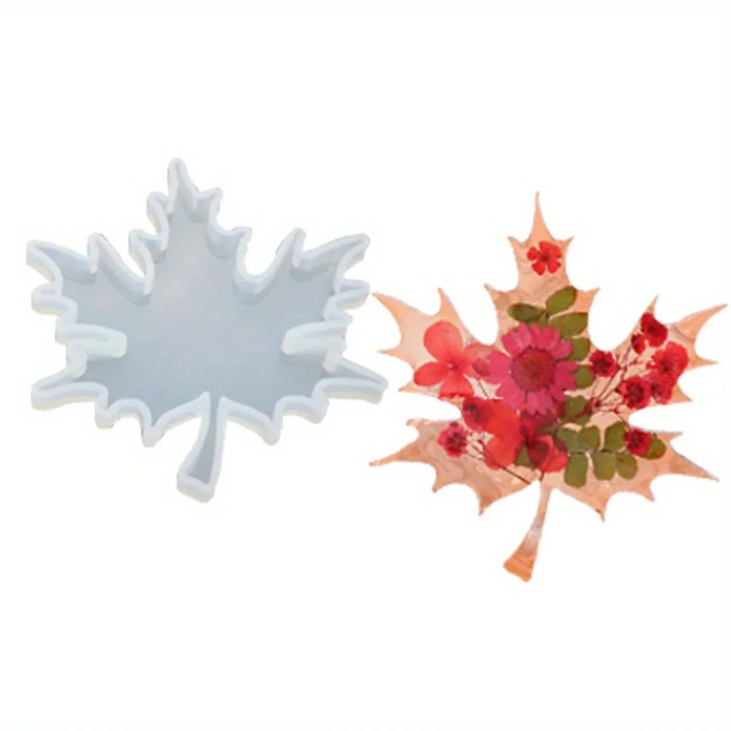 4inch leaf zigzag coaster mould min qty 12pcs