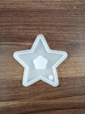 4inch star coaster mould 10x10cm