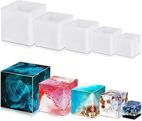 5pcs cube mould