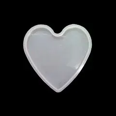 4inch heart mould 10x9cm 8mm depth