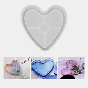 4inch heart border mould 10x10cm 10mm depth min qty 12pcs