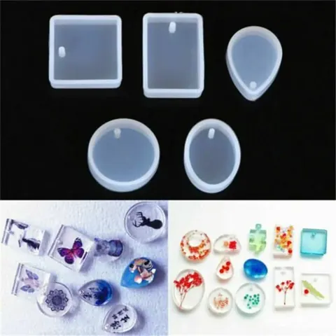 5pcs pendant mould