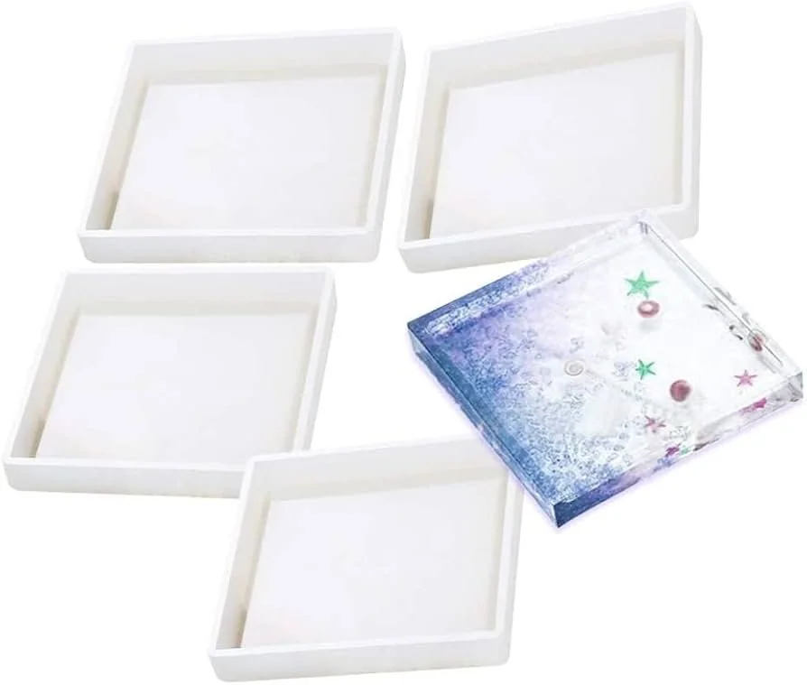 4inch square border mould min qty12pcs