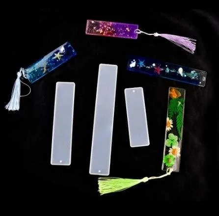 Bookmark 3pcs mould 8x4cm 6x4cm 4x4cm min qty 12pcs