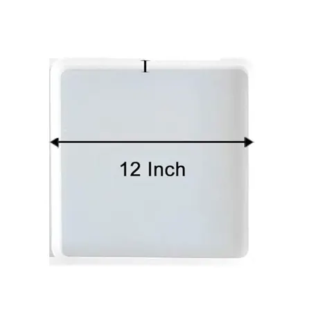 12x12Inch Square Plain Tray mould