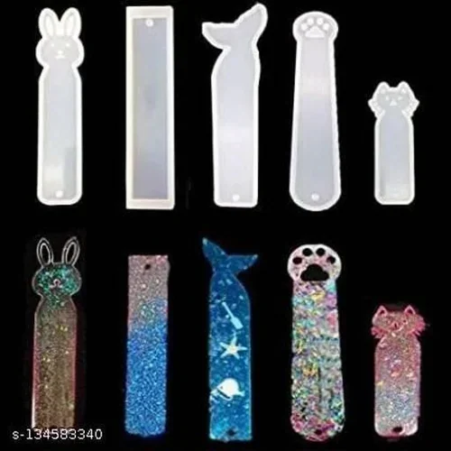 7 pcs bookmark mould set min qty