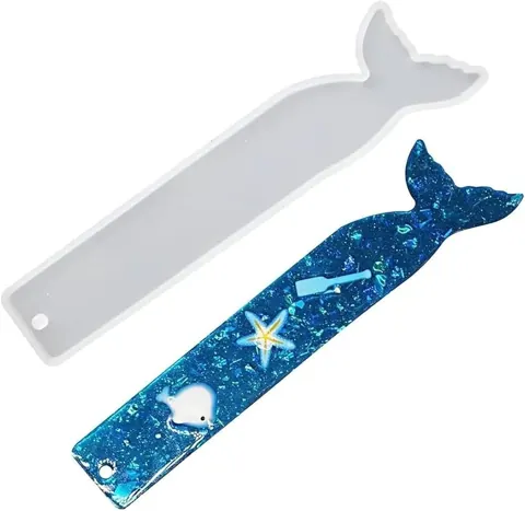 fish bookmark mould15x4cm 3mm depth
