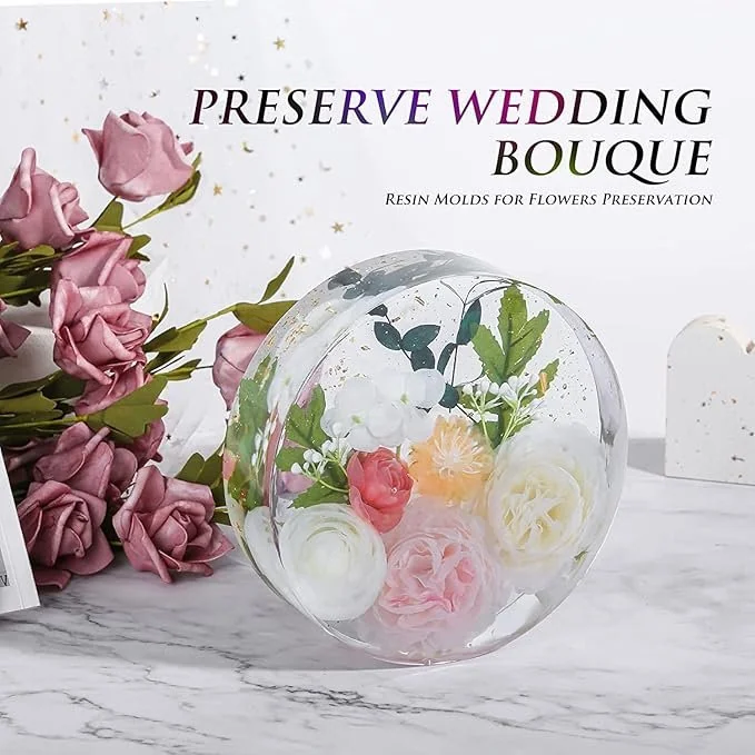 8inch round shape wedding mould min qty12pcs