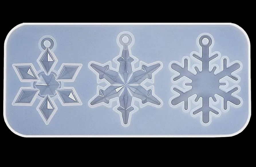 SNOW FLAKES MOULD MIN QTY 12PCS