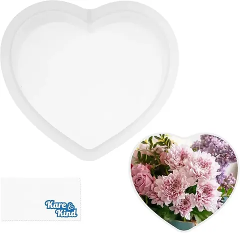 5inch heart 20mm Depth mould