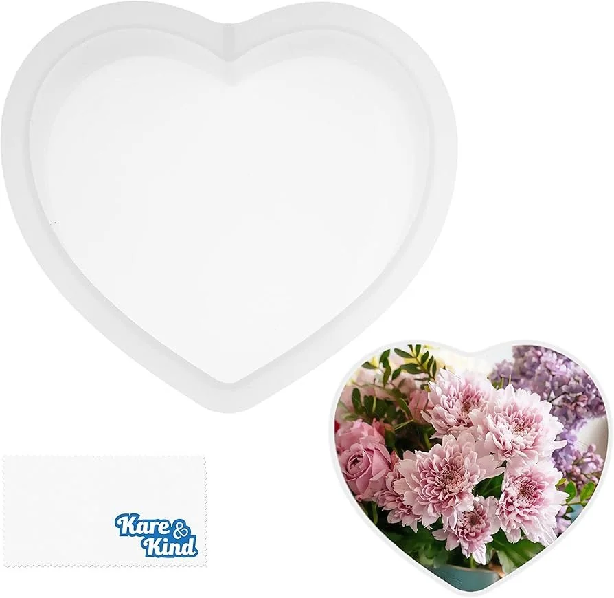 5inch heart 20mm Depth mould min qty12pcs