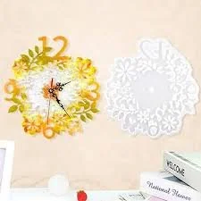 Flower clock mould min qty.12Pcs.UTO