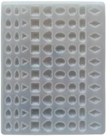90 cavity jewellery silicone mould