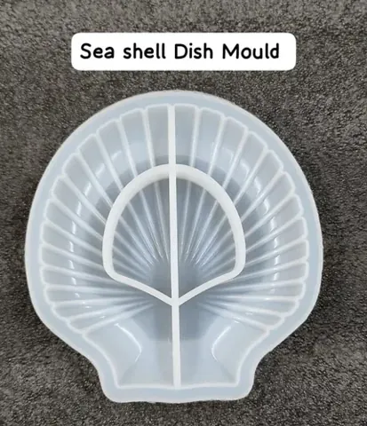 Sea seal oval dish silicone mould