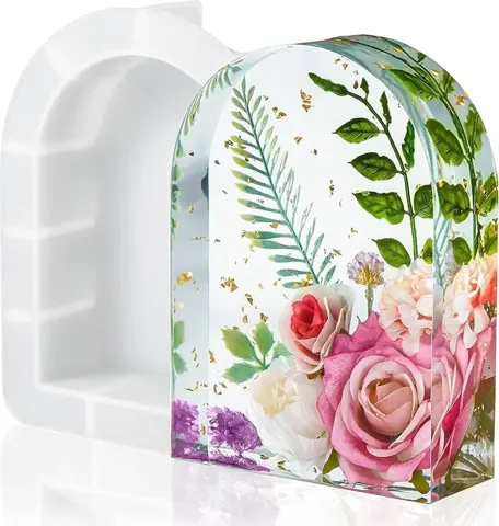 oval wedding silicone mould 4×6 and 50 mm depth