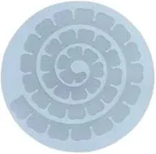 10” Round 3D Flower silicone mould